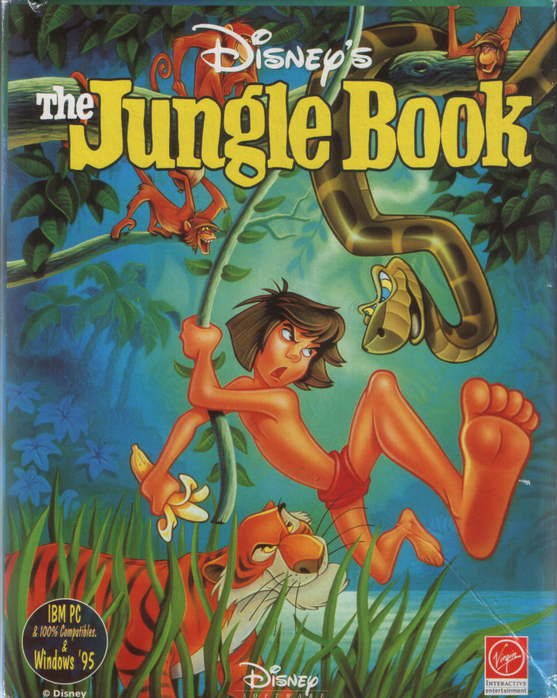 Jungle book - игра для сега, sega mega drive (Genesis) Jungle book - игра для sega